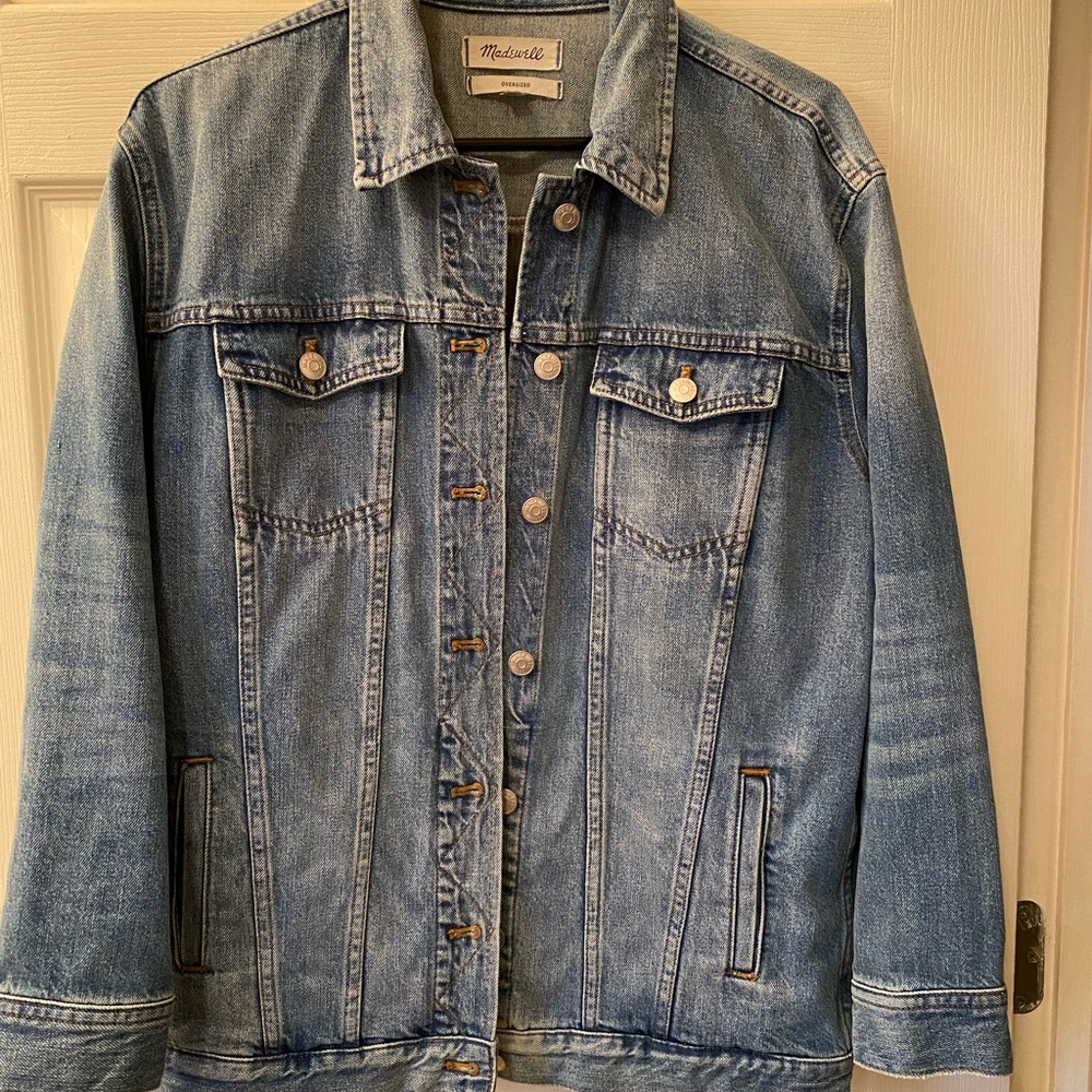 Madewell oversized jean jacket